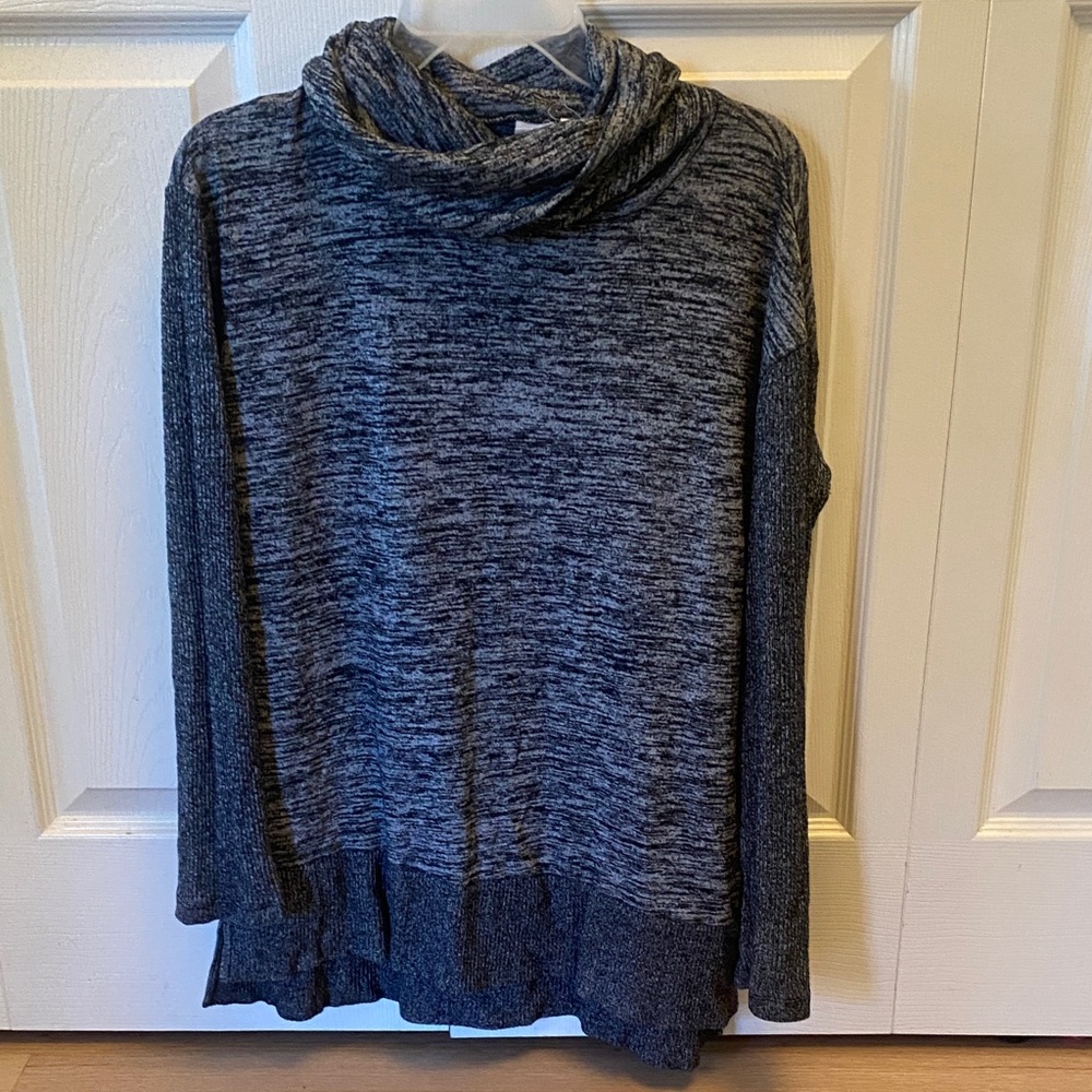 GAP Charcoal Cowl Neck Sweater